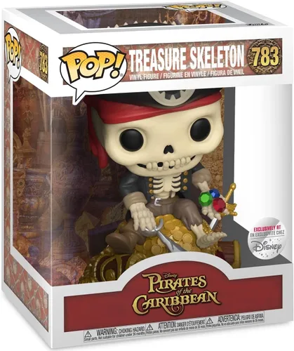 Miniatura 3 de Funko 48889 Pop! Disney: Piratas del Caribe - Esqueleto del Tesoro (Edición Especial) #783