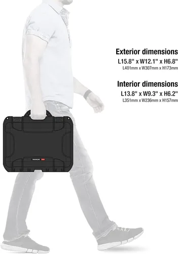 Miniatura 7 de Nanuk Estuche rígido impermeable 920 con inserto de espuma personalizado para DJI Ronin-S 3 Mini