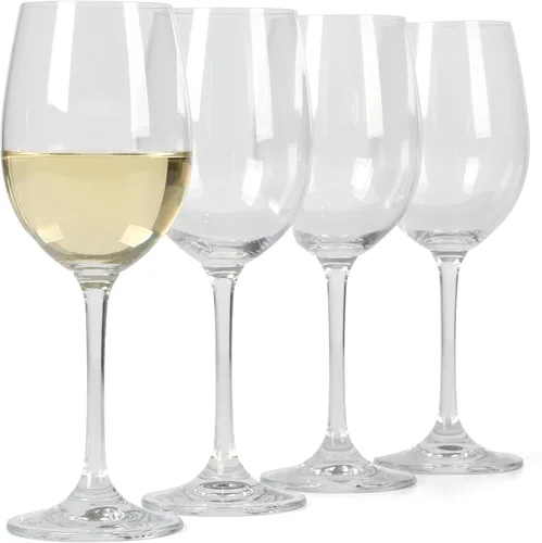 Miniatura 9 de Martha Stewart Farrow Juego de 4 copas de vino multiusos sin tallo de 18 onzas para vino tinto o blanco Copa de vino sin tallo de 18 oz