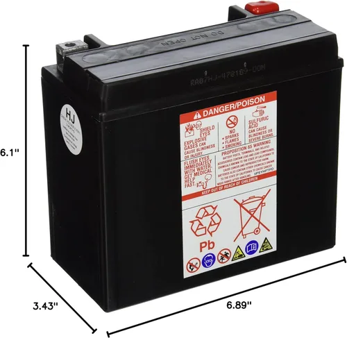 Miniatura 3 de Yuasa Batería AGM de la serie H activada por fábrica YUAM72RBH YTX20H