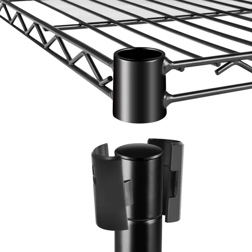 Miniatura 5 de Simple Deluxe - Estantería resistente de almacenamiento de 5 estantes, capacidad de carga de 1250 libras, 29.92" de profundidad x 13.98" de ancho x