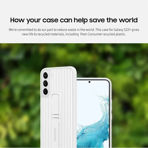 Miniatura 5 de Samsung Electronics - Funda protectora para Galaxy S22+, funda protectora de alta protección, 2 soportes desmontables, 2 ángulos de visión, versión