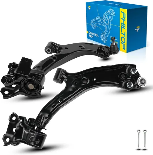 Miniatura 128 de PHILTOP Kit de suspensión delantera de 10 piezas, brazos de control inferiores con juntas de bola, eslabones de extremo de barra estabilizadora