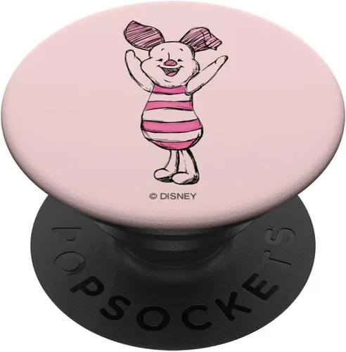Disney Piglet PopSocket - Empuñadura y soporte para teléfonos y tabletas