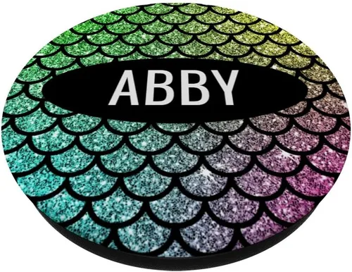 Miniatura 2 de Abby Gift - Agarre de sirena con diseño de arco iris, color rosa y azul y verde