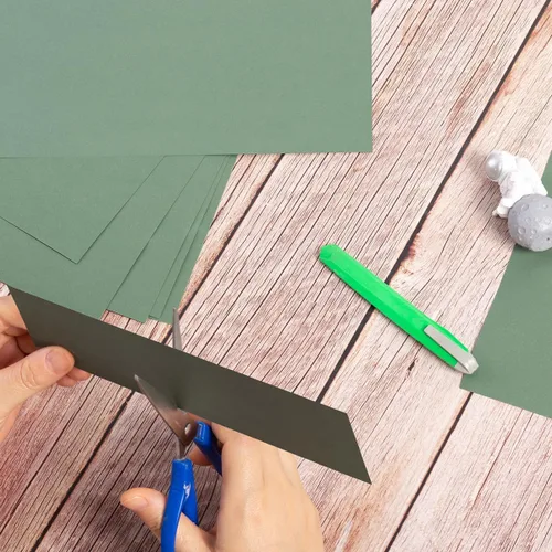 Miniatura 5 de 30 hojas de papel de cartulina de 8 1/2 x 11 pulgadas para manualidades e invitaciones (verde salvia)