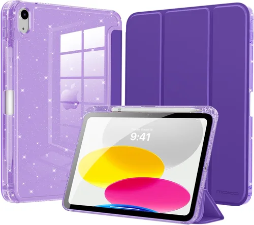 Miniatura 15 de MoKo Funda delgada para iPad (A16) de 11ª generación de 11 pulgadas 2025, iPad de 10ª generación 2022 de 10.9 pulgadas, funda inteligente