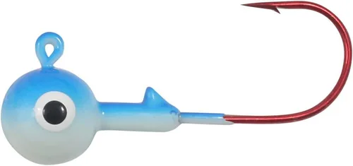 Miniatura 13 de Northland Tackle Cabezas de pesca con bolas de goma para lucioperca, lubina, trucha, cangrejo y panfish - 22 colores de señuelo, paquetes a granel