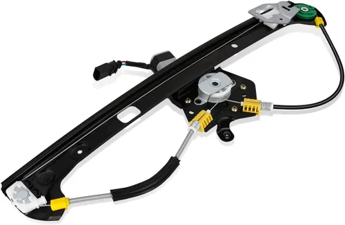 Miniatura 14 de DNA MOTORING OEM-WR-0031 Conjunto de motor y regulador de elevalunas eléctrico delantero izquierdo del lado del conductor compatible con 00-06 BMW