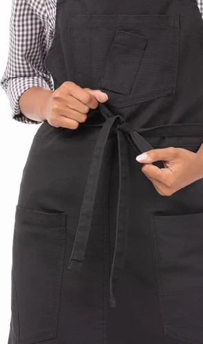 Miniatura 4 de Chef Works Unisex Rockford Bib Apron, Nutmeg, One