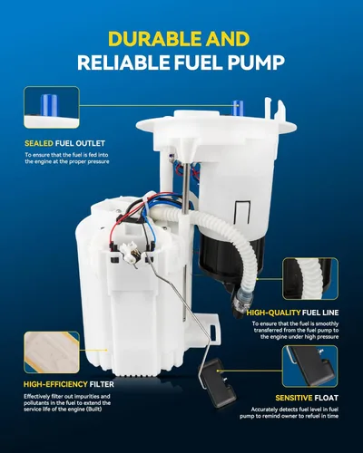 Miniatura 39 de PHILTOP FG1538 Conjunto de Bomba de Combustible Eléctrica con Unidad de Envío Compatible con Nissan Versa 1.6L Sedán/N17X 2012-2019, 2014-2019 Versa