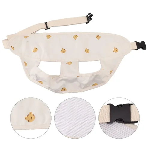 Miniatura 3 de VBESTLIFE Arnés de seguridad, correa para silla alta para bebé, suave, cómoda, portátil, universal, cinturón de seguridad para hogar al aire libre
