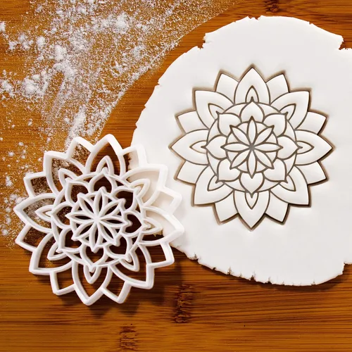 Miniatura 2 de Mandala 2 Cortador de galletas, 1 pieza - Bakerlogy