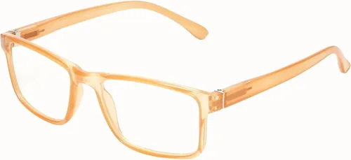 Miniatura 8 de Calabria L2007 - Gafas de lectura rectangulares de diseño para hombres y mujeres, lentes de lectura de una sola potencia, elegantes y duraderas