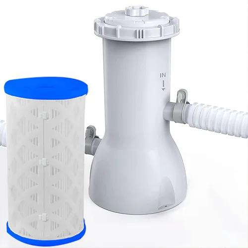 Miniatura 3 de Paquete de 6 filtros universales para piscina tipo A tipo C o III de repuesto para bomba de cartucho de filtro de piscina, filtro reutilizable tipo