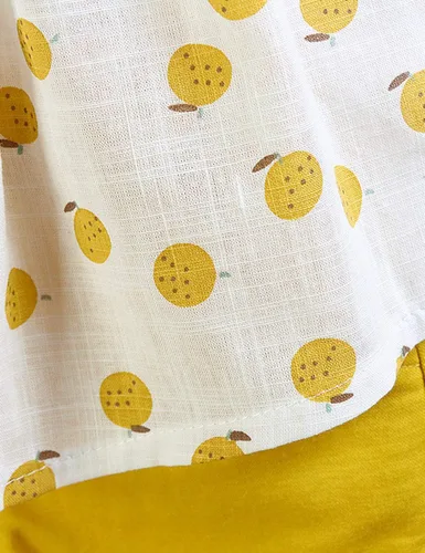 Miniatura 8 de Hipea Ropa de verano para bebés y niñas pequeñas, con volantes, camisola de lunares y pantalones cortos casuales, ropa para niñas recién nacidas