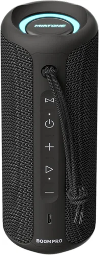 MIATONE Altavoces Bluetooth 36W TWS Altavoz portátil con sonido estéreo graves, Bluetooth 5.3 inalámbrico USB tipo C al aire libre, 5000mAh 24H