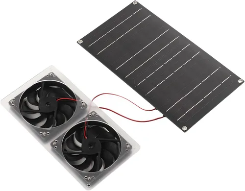 Miniatura 6 de Ventilador del generador solar, extractor de aire accionado solar compacto de 5 V para RV