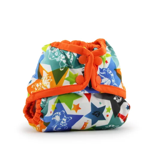 Miniatura 7 de Kanga Care Rumparooz - Funda de tela reutilizable con refuerzo de doble pierna, tamaño único, Aplix Quinn de 6 a 35 libras