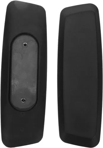 Reemplazo de reposabrazos de elevación giratoria para sillas de oficina, almohadillas de cuero PU, cómodas y ajustables para silla de computadora,