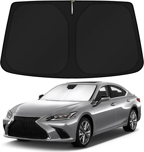 Miniatura 26 de KUST - Parasol plegable para parabrisas para Ford Ranger, accesorios 2019-2025 2026, parasol personalizado para ventana, protector solar plegable