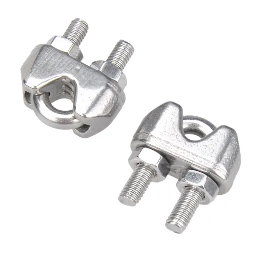 Miniatura 2 de YAMASO 20 unidades de abrazadera de cable de cuerda de alambre de acero inoxidable M2 de 1/16 pulgadas