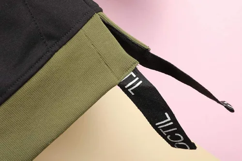 Miniatura 9 de GURUNVANI Sudadera con capucha de color de contraste para hombre