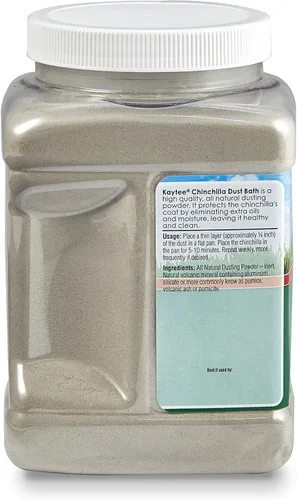 Miniatura 3 de Kaytee Chinchilla Polvo de polvo natural, 2.5 lb