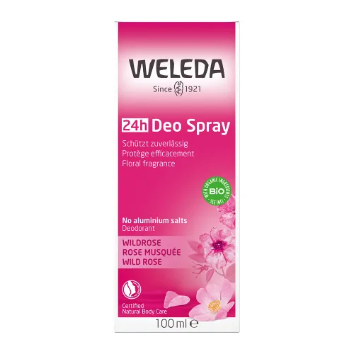 Miniatura 2 de Weleda Spray desodorante de rosa salvaje 24h, 3.4 onzas