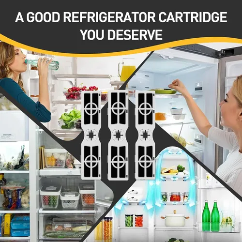 Miniatura 7 de Paquete de 3 filtros de aire FRGPAAF2 compatibles con Frigidaire, filtro de repuesto para acondicionadores de aire y refrigeradores Frigidaire