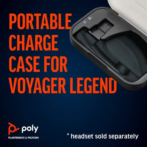 Miniatura 2 de Estuche para auricular Bluetooth Plantronics, Voyager Legend, color negro