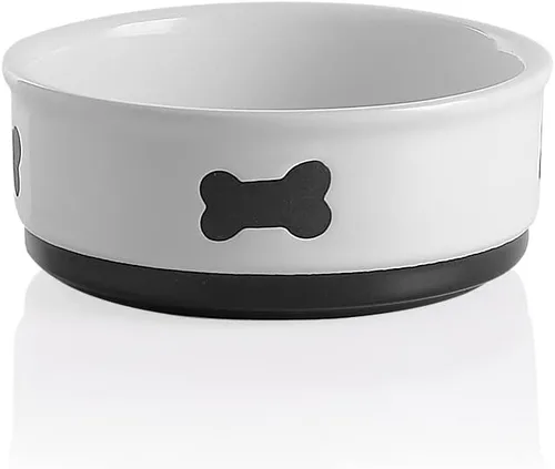 Miniatura 25 de Sweejar Cuencos de Cerámica para Perros, Plato de Comida para Perros Pequeños y Gatos, Cuenco de Porcelana Resistente para Mascotas para Comida