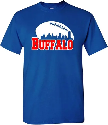 Miniatura 15 de Xtreme Apparrel City Skyline - Camiseta de hombre para los aficionados al fútbol americano Baltimore - Camisa púrpura