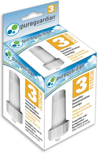 Miniatura 6 de PureGuardian Filtro de desmineralización humidificador, cartucho número 3, evita la liberación de minerales, dura 500 horas, blanco, FLTDC30