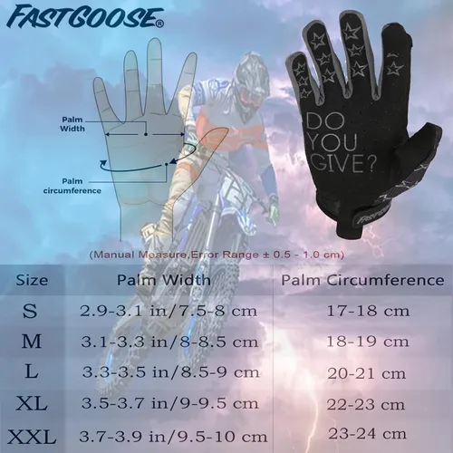 Miniatura 4 de Guantes de motocicleta transpirables y ligeros todoterreno para hombres y mujeres, ATV, BMX, MTB Racing