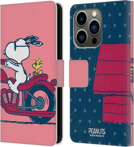 Miniatura 194 de Head Case Designs Funda de piel con licencia oficial de Peanuts Snoopy & Woodstock Balloon Halfs and Laughs para Apple iPhone 7/8/SE 2020 y 2022