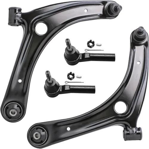 Miniatura 173 de Detroit Axle - Brazos de control superiores traseros para Chrysler 300 Dodge Challenger Charger Magnum, reemplazo del conjunto de brazos de control
