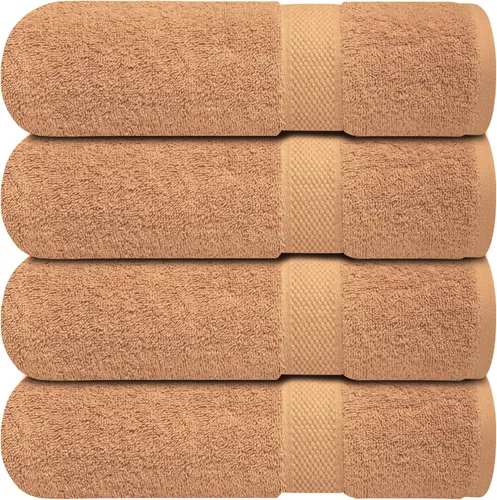 Miniatura 29 de Infinitee Xclusives Toallas de lujo para la ducha [13 x 13] – 100% algodón [paquete de 12], toallas faciales suaves y absorbentes para baño, Gris