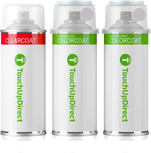 Miniatura 288 de TouchUpDirect 3D/A3D Bright Silver Metallic Compatible con pintura de retoque Kia Exact Match en aerosol - Kit esencial Plateado metálico brillante.