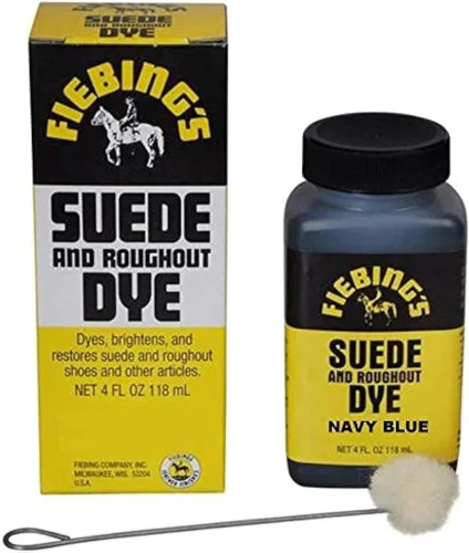 Miniatura 9 de Fiebing's Tinte de Ante Negro (4 oz) - Recolorea, Ilumina y Restaura Zapatos de Gamuza y Cuero Rugoso, Muebles, Bolso - Incluye Aplicador de Lana