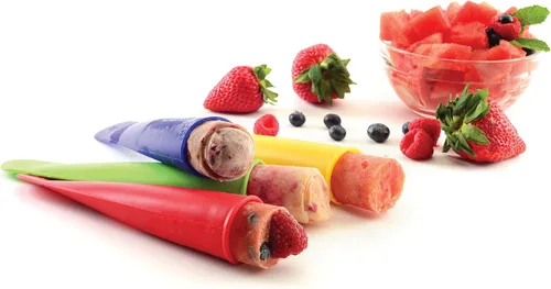 Miniatura 5 de Norpro Juego de 4 piezas de silicona para hacer paletas de hielo, varios