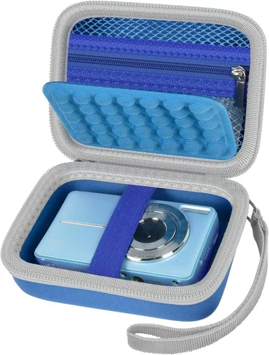 Miniatura 16 de Funda para cámara digital Grapsa para CAMKORY/para Kodak Pixpro/para VAHOIALD/para Sony DSCW800 830/ para Canon PowerShot 180 190. Portaaccesorios