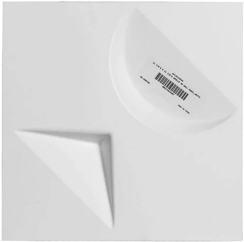 Miniatura 4 de Ekena Millwork WP12X12APWH 11 7/8 pulgadas de ancho x 11 7/8 pulgadas de alto Apollo EnduraWall Decorativo 3D Panel de pared cubre 0.98 pies