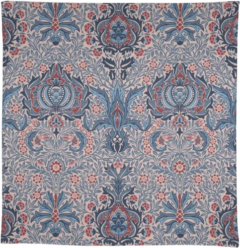 Miniatura 186 de Mantel Floral Retro de Pájaros, Diseño Original Bohemio William Morris Estampado Cubierta de Mesa para Hogar Picnic Fiesta Comedor Cocina William