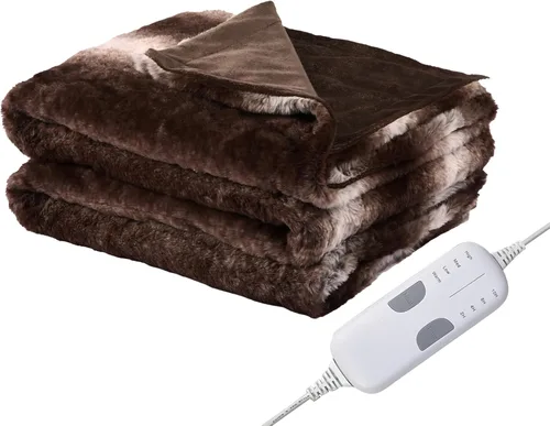 Miniatura 15 de Eydna Manta Eléctrica con Calefacción Tamaño Completo 72"×84" con 6 Niveles de Calefacción y Apagado Automático de 1-10 Horas, Manta con Calefacción