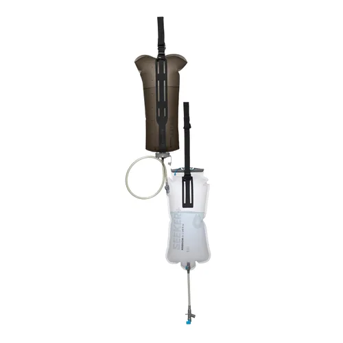 Miniatura 7 de HydraPak Seeker+ - Bolsa de reservorio de hidratación con filtro y almacenamiento plegable (3L) sin BPA ni PVC, a prueba de fugas, ligera