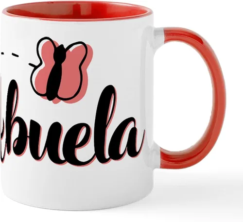 Miniatura 22 de CafePress Taza de café de cerámica Number One Abuelo de 11 oz (11.0 fl oz)