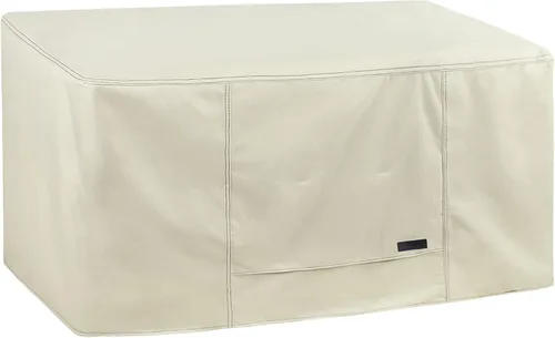 Miniatura 10 de Cubierta para Hoguera NettyPro Rectangular Impermeable para Chimenea al Aire Libre para Mesa de Hoguera de Gas Propano Rectangular, 42 x 24 x 24