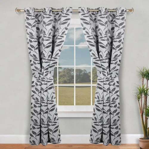 Miniatura 130 de SUPERIOR Cortinas Opacas, Oscurecimiento de Habitación Acento de Ventana para Dormitorio, Bloqueo del Sol, Térmicas, Cortinas Bohemias Modernas, Gris