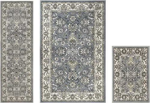 Miniatura 29 de Superior - Tapete elegante - Colección Lille., Polipropileno, Marrón